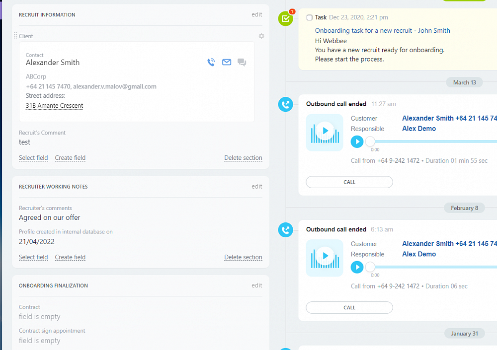 Streamline Your Recruitment Process with Our Applicant Tracking System based on the Bitrix24 Platform and Smart Process Automation